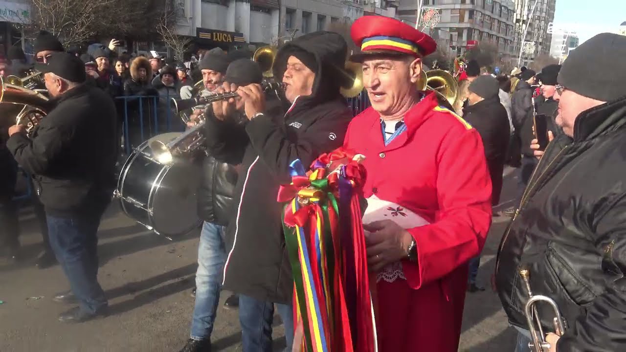 FANFARA 10 PRAJINI la Alaiul Datinilor si Obiceiurilor de Iarna Bacau 2025