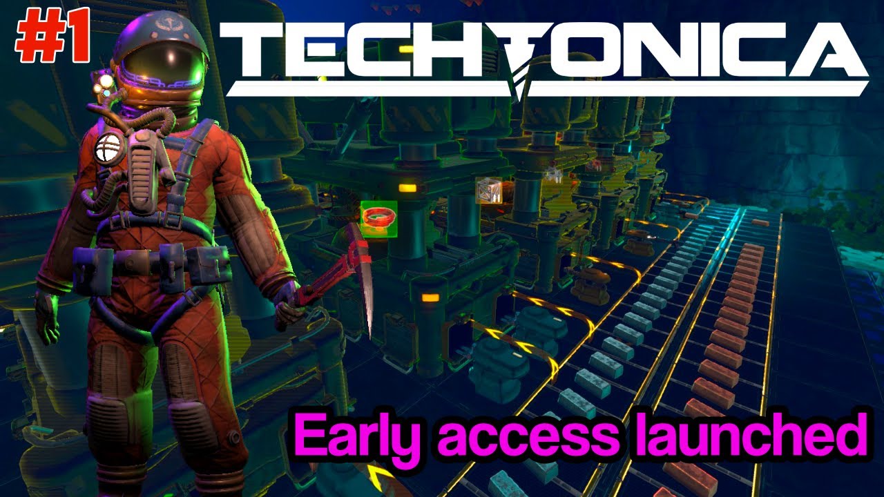 Techtonica early access has launched  |  Techtonica new start and getting started guide, ep 1