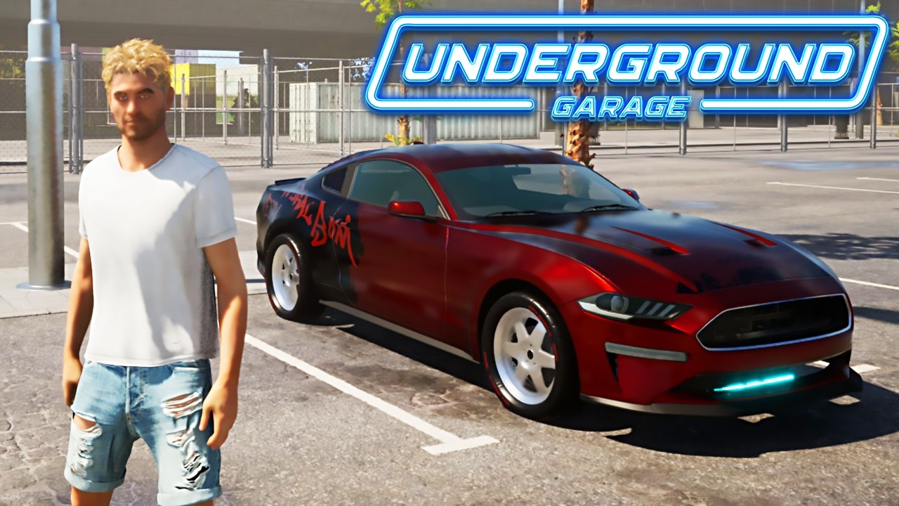 TESTANDO O MELHOR SIMULADOR DE MECANICO DE CARRO TUNADO! - Underground Garage