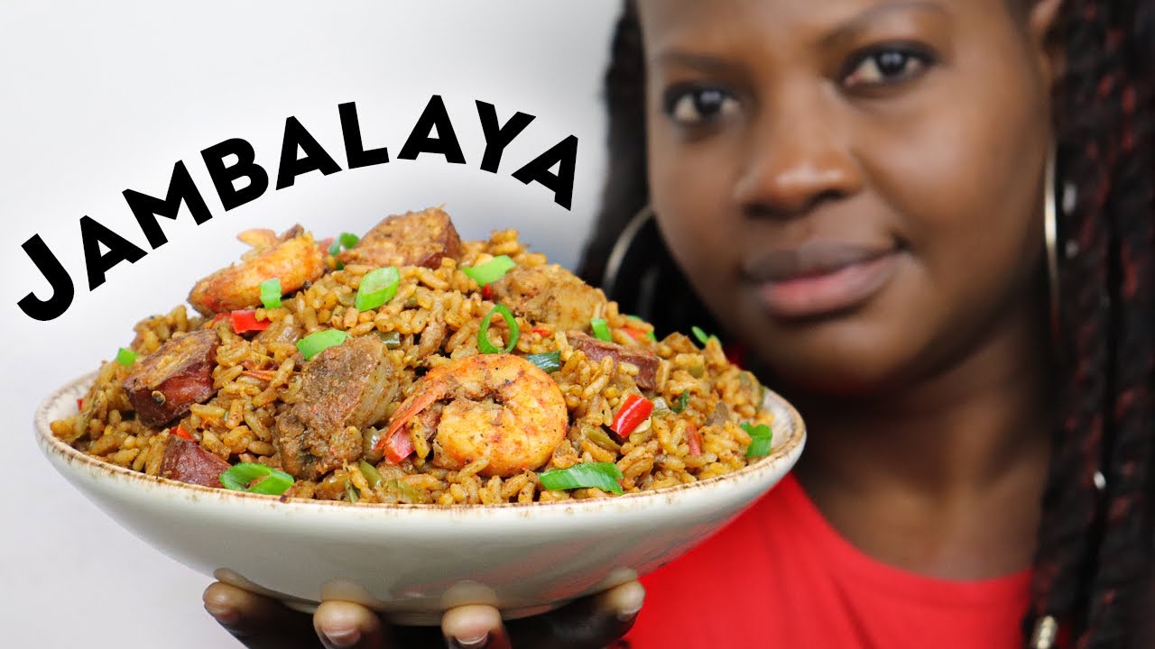 JAMBALAYA (Riz au Poulet et aux Crevettes) Cuisine CAJUN de Louisiane 🇺🇸
