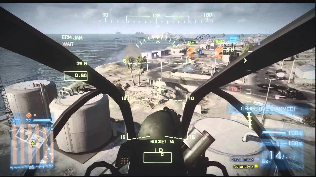 BF3: 500 Kills in 1 Game In The Viper Helicopter Kharg Island Perfect Teamwork Best Gunner Ever!!