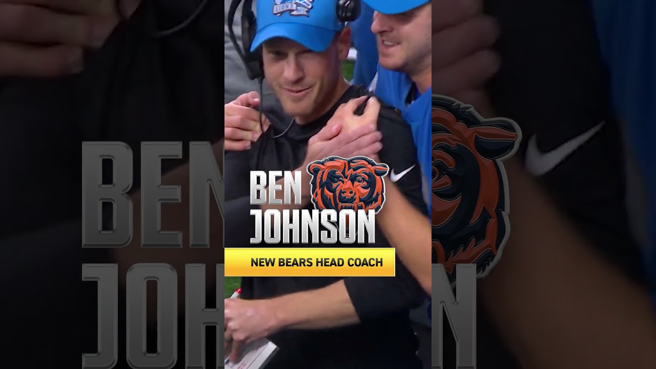 🚨 Ben Johnson hired as Bears Head Coach hours after loss with Lions 🚨 #Bears #NFL #BenJohnson