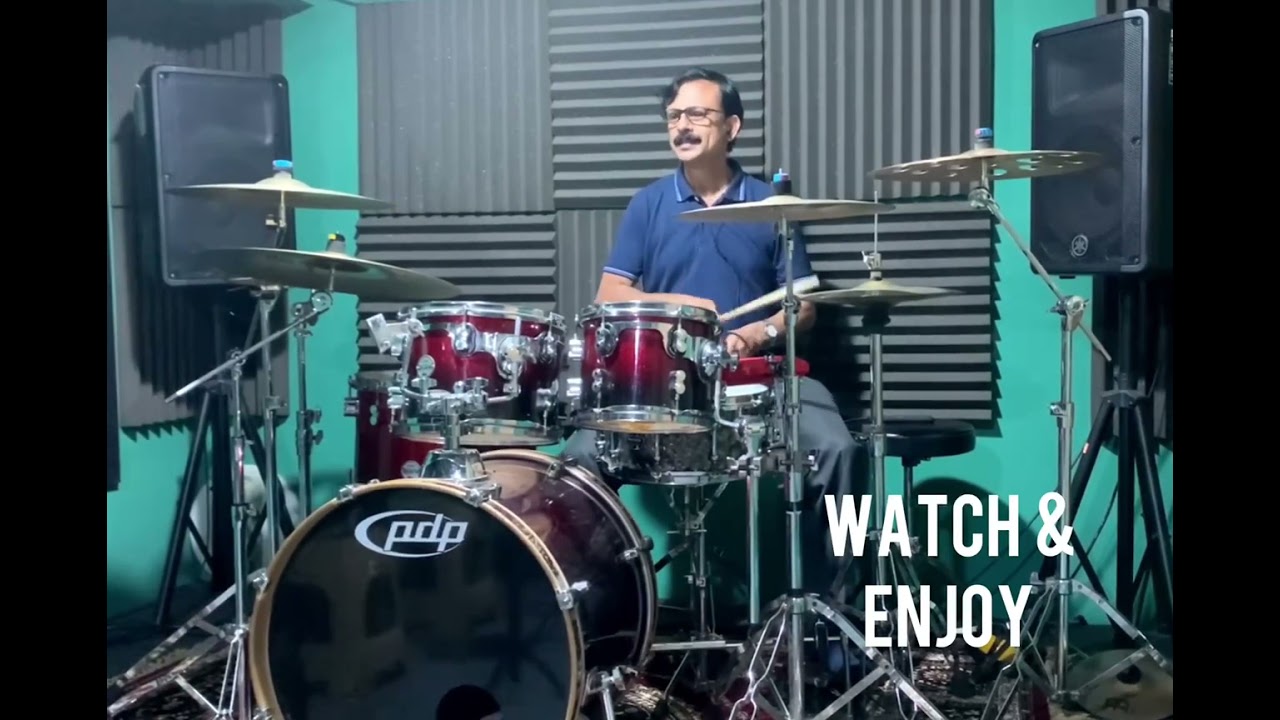 Mere Khwabon Mein Tu | GUPT |Drums cover by #VinodPanickar