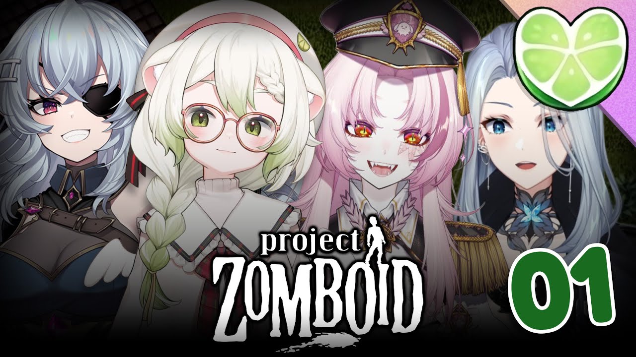 Surviving the apocalypse with @MataraKan @LeeandLie @GEEGA || Laimu plays Project Zomboid (PART 1)