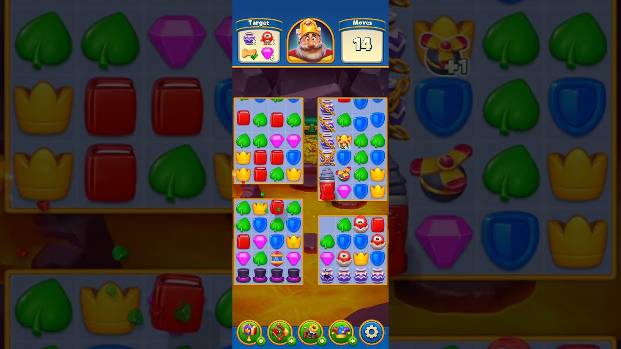Royal match 4160 to 4169 levels lava quest challenge tricks up levels 