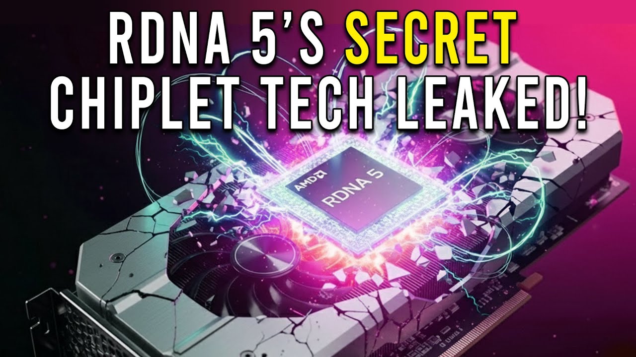 RDNA 5 против RTX 60: секретная технология чиплетов AMD РАСКРЫТА!