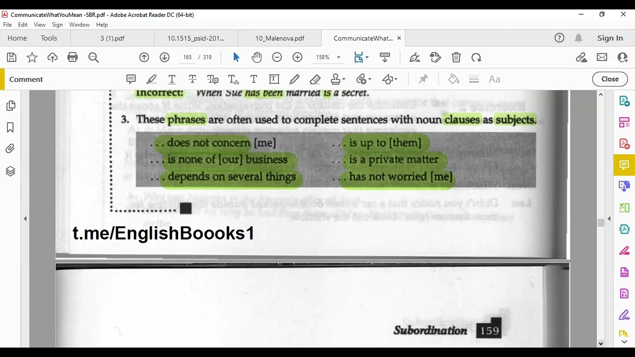 Lesson 10: Noun Clause as Subject of a Sentence
