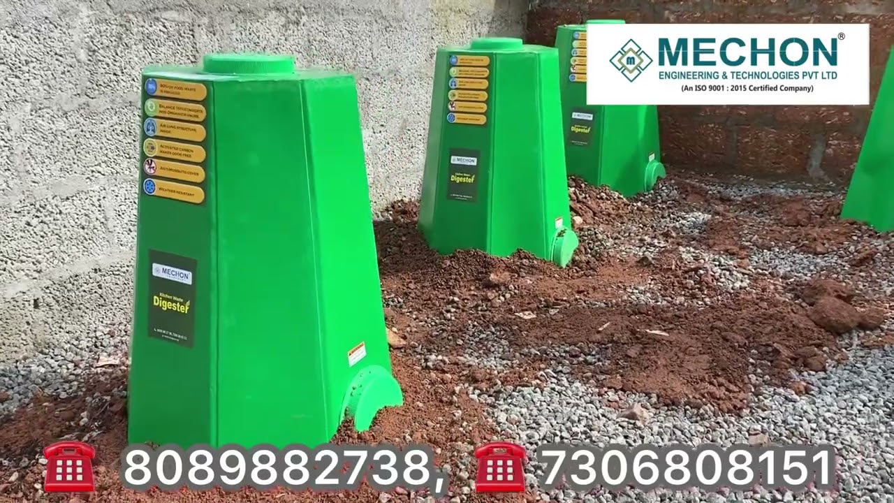 MECHON TRUST BIN DIGESTER | FOOD WASTE DIGESTER | FERTILISER MAKER ♻️