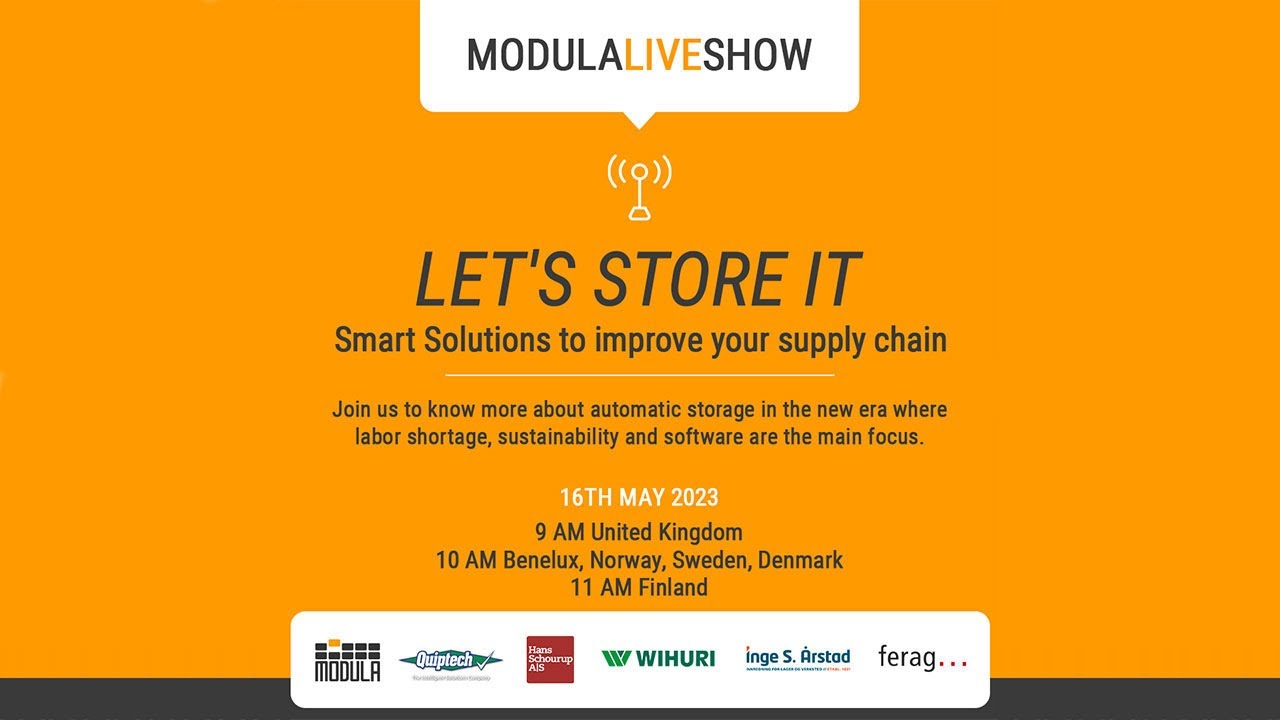 LET'S STORE IT! Smart Solution to improve your supply chain