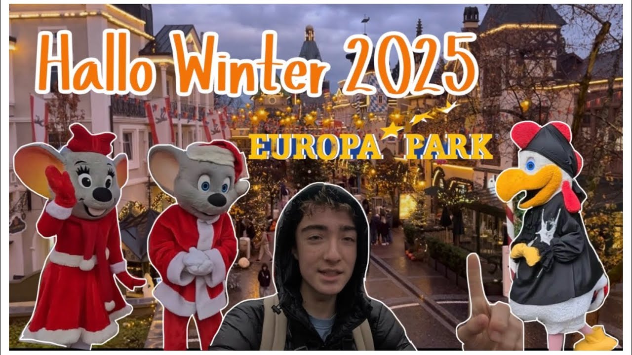 Hallo Winter Saison im Europa Park 2025 🎃☃️ (Vlog)