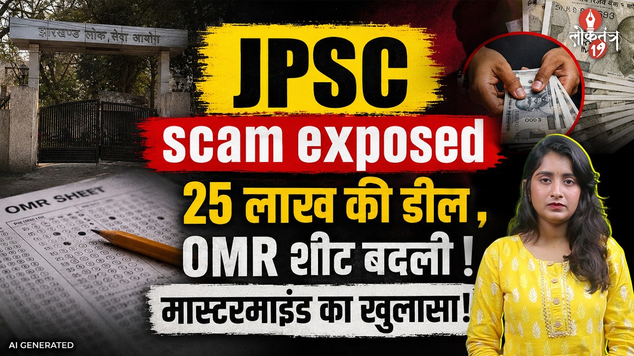 JPSC Scam Exposed: 25 लाख की डील और OMR शीट में हेरफेर ! परीक्षा कराने वाली एजेंसी ही निकली......