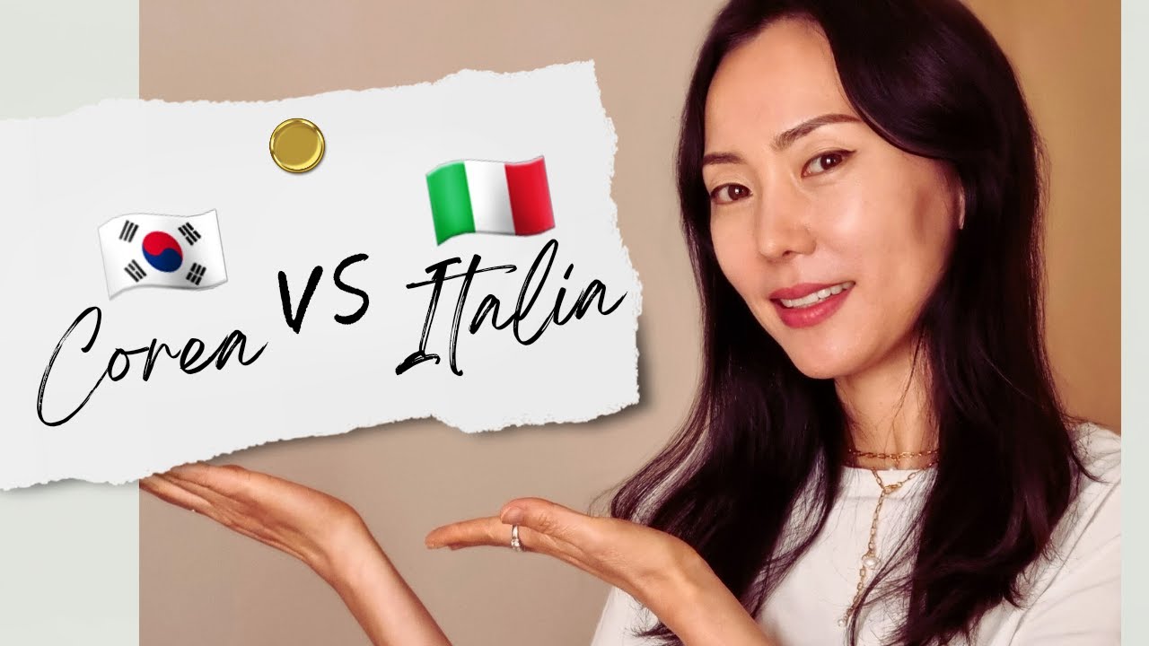 Come Siamo Diversi : Corea vs. Italia