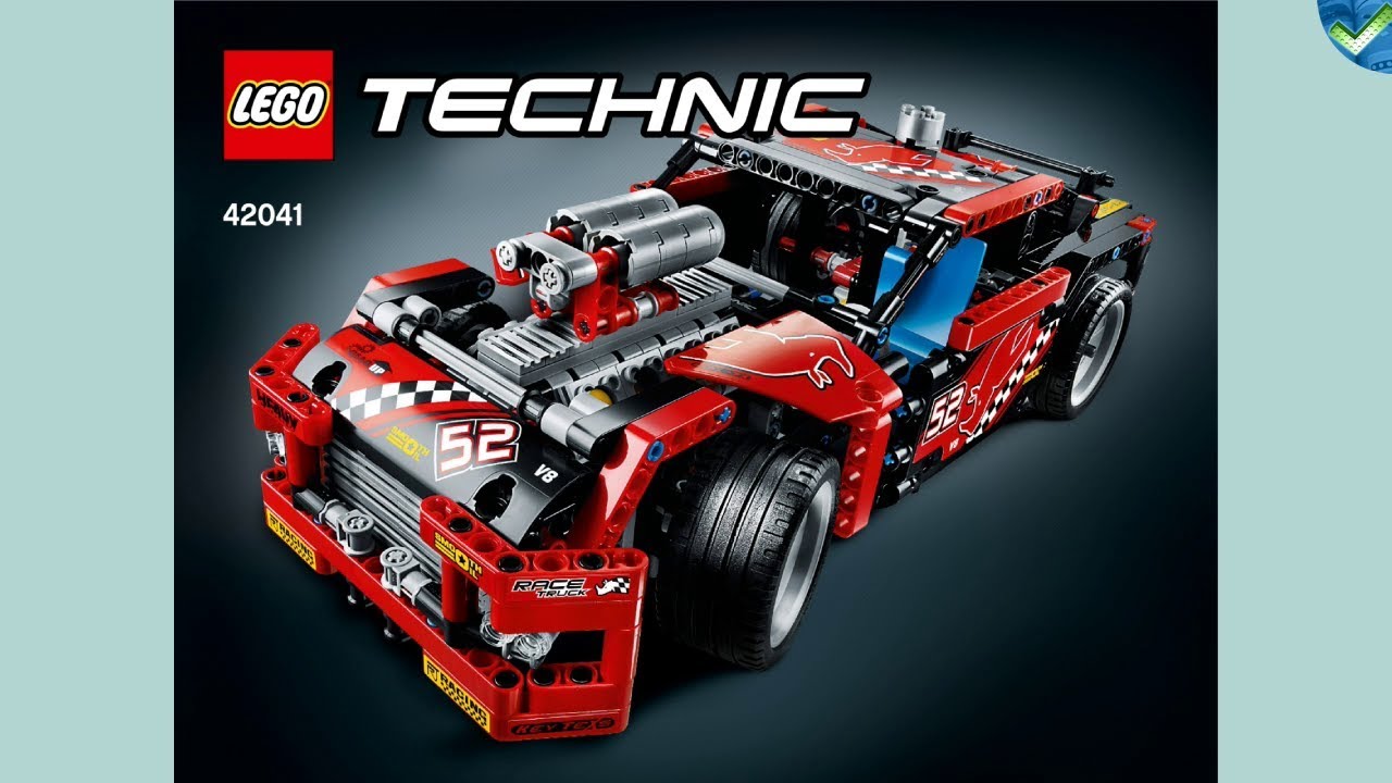 42041 B Race Car LEGO&reg; Technic Manual at the Brickmanuals Instruction Archive