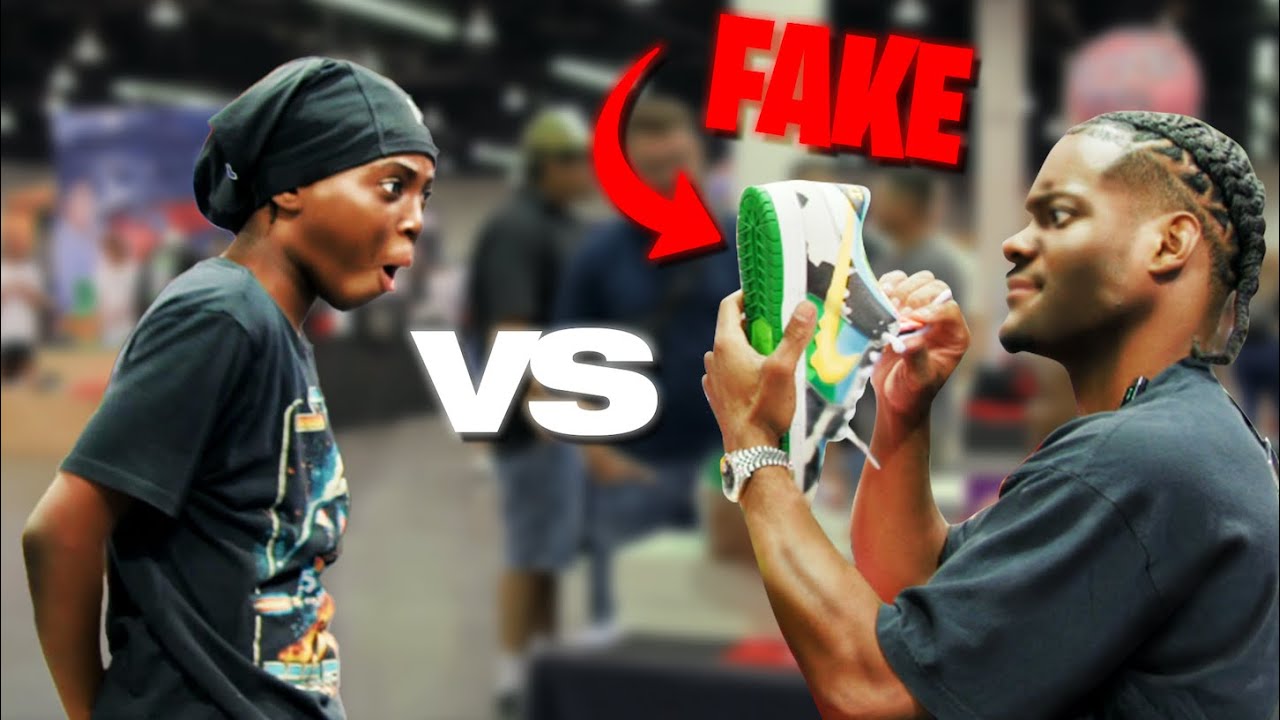 He Tried Selling Fake Sneakers!