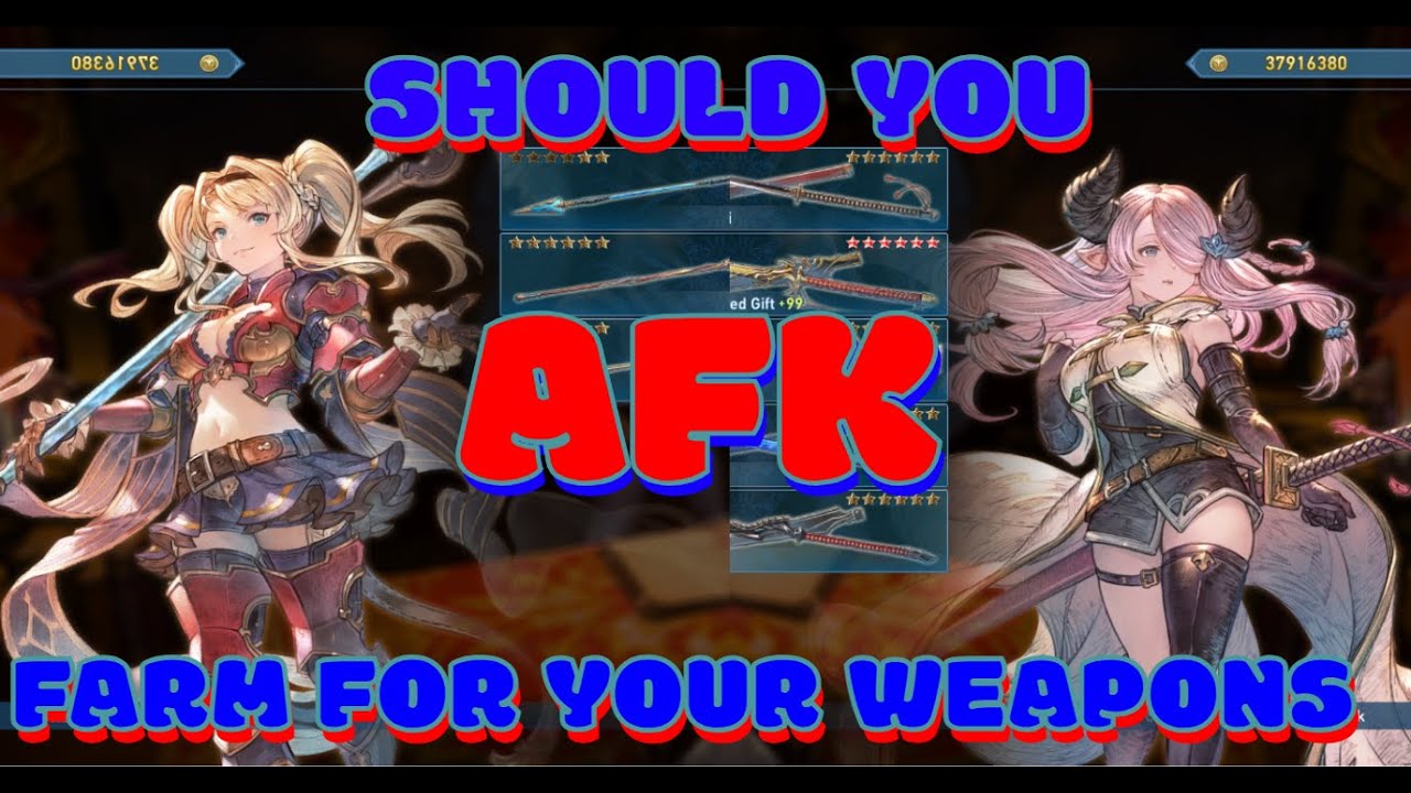 Complete weapon tutorial and helpful farming tips in #granbluefantasyrelink