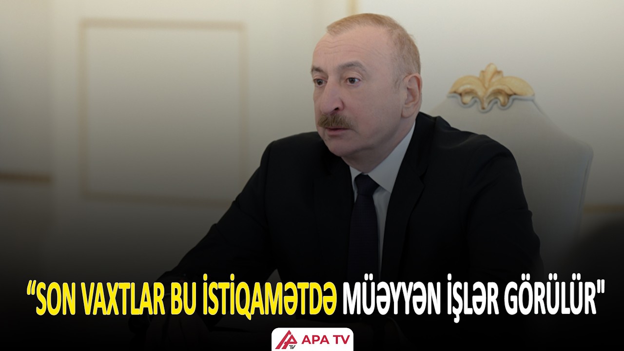 Prezident: &ldquo;Məktəblərdə tədris proqramına dəyişikliklər edilməlidir&rdquo; | APA TV