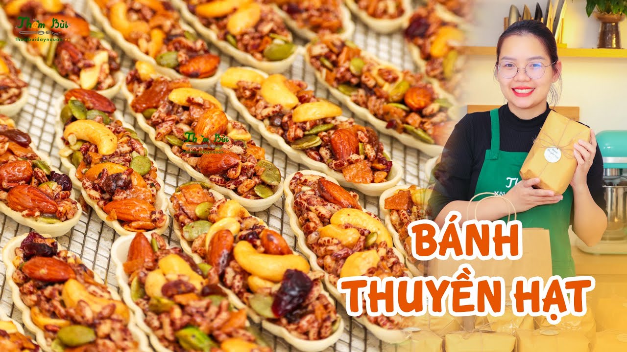 Cách Làm Bánh Thuyền Hạt Ngon Giòn | Bí Quyết Từ Thơm Bùi Dạy Nấu Ăn