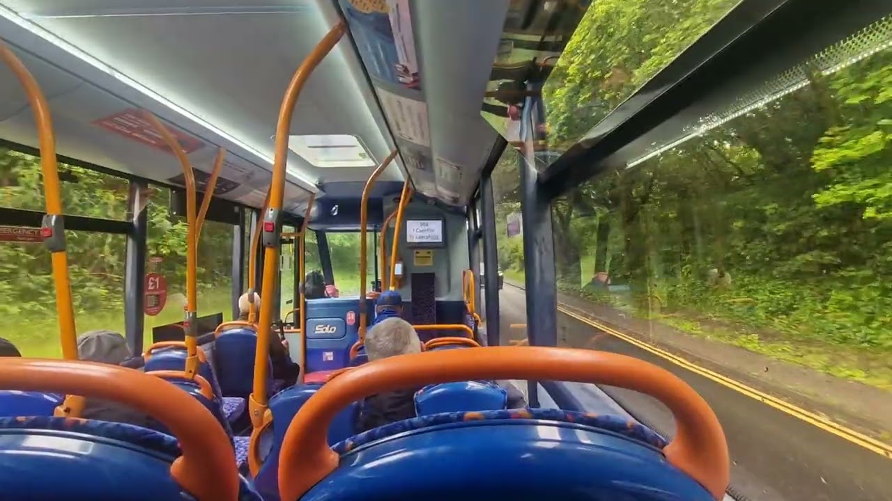 Stagecoach south wales optare solo sr 47847 on the 50a