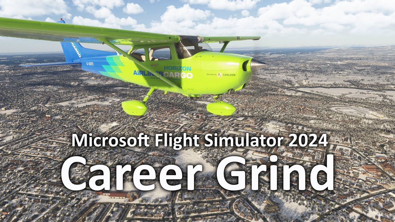 Microsoft Flight Simulator 2024 - Career Mode Grinding Live (Test, No Commentary, Chat only)