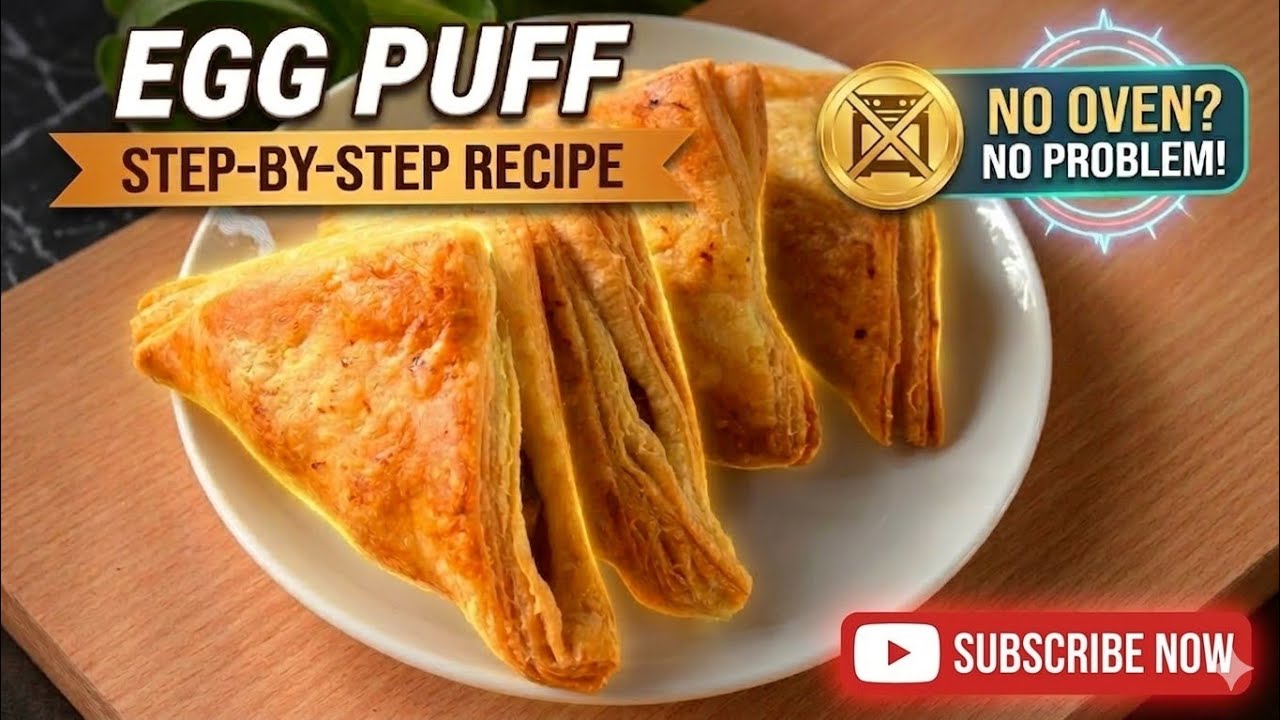 Ramzan Special Crispy Egg Puff for Iftar | Iftar Recipe | Bakery Style Egg Puff for Iftar