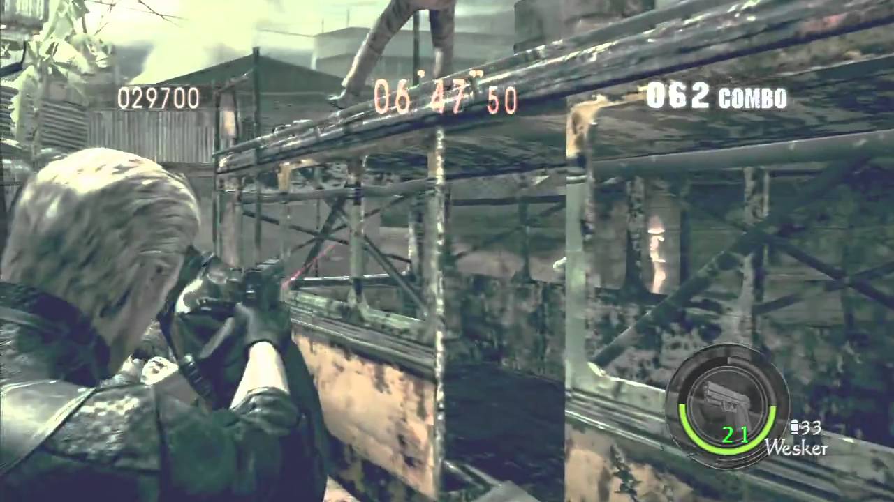 Resident Evil 5 Mercenaries 集会場SOLO 803k