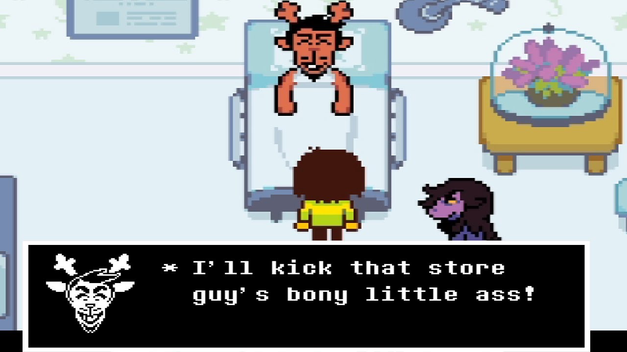 Rudy(Noelle's Father) Special Dialogue if you go to Sans' first