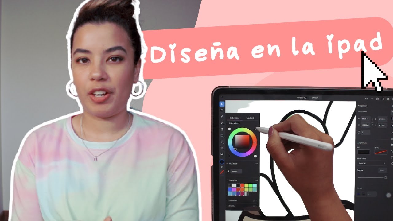 Illustrator en la iPad pro 2020 - C&oacute;mo dise&ntilde;o desde la iPad - Soy Jully