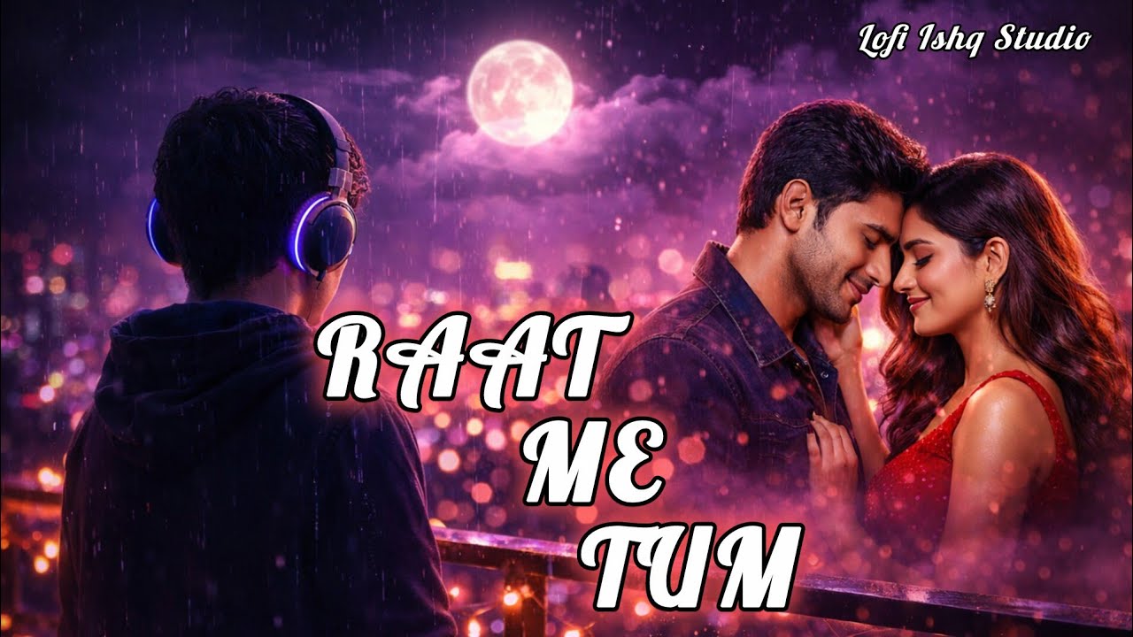 Raat Mein Tum | Hindi Lofi Love Song | Slow  Reverb song| lovesong| Lofi Ishq Studio |LofiIshqstudio