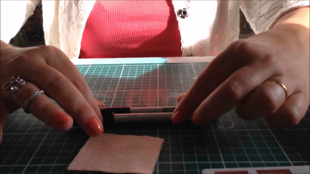 dica rápida de como usar caneta no feltro (Felt marker drawing)