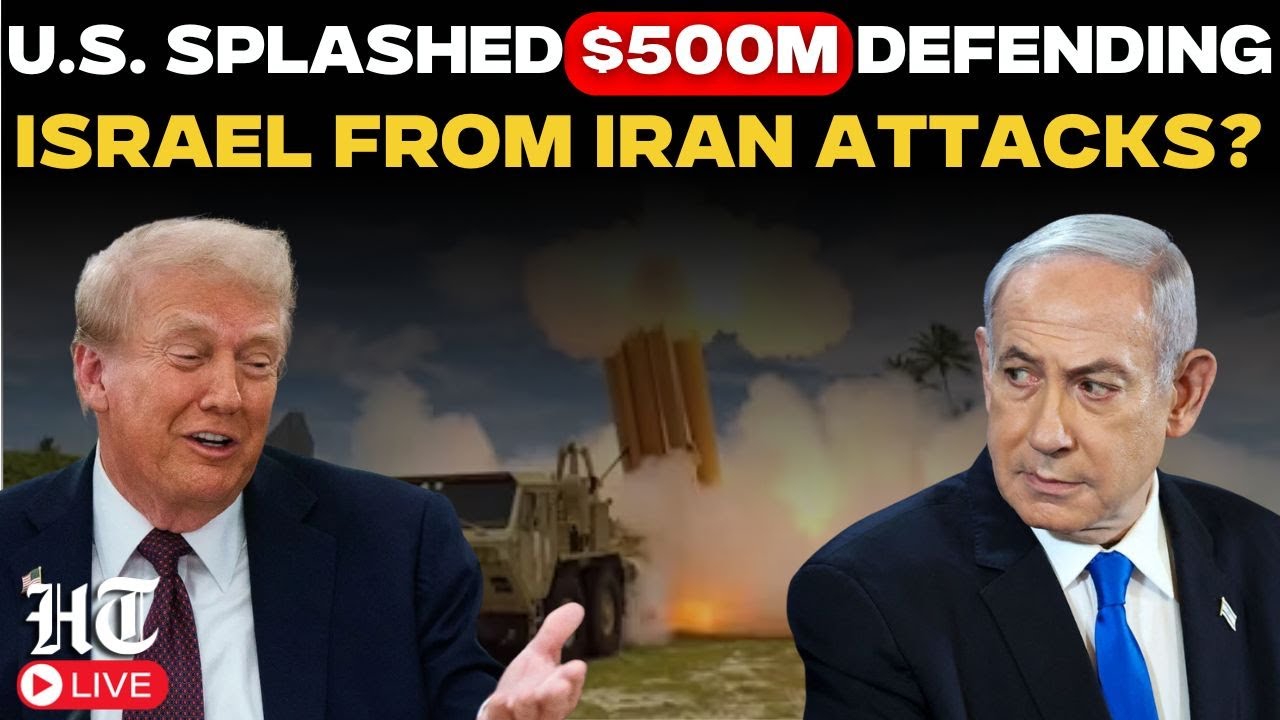 Live: US Spent $500m Firing THAAD Interceptors To Protect Israel From Iran&rsquo;s Missile Strikes