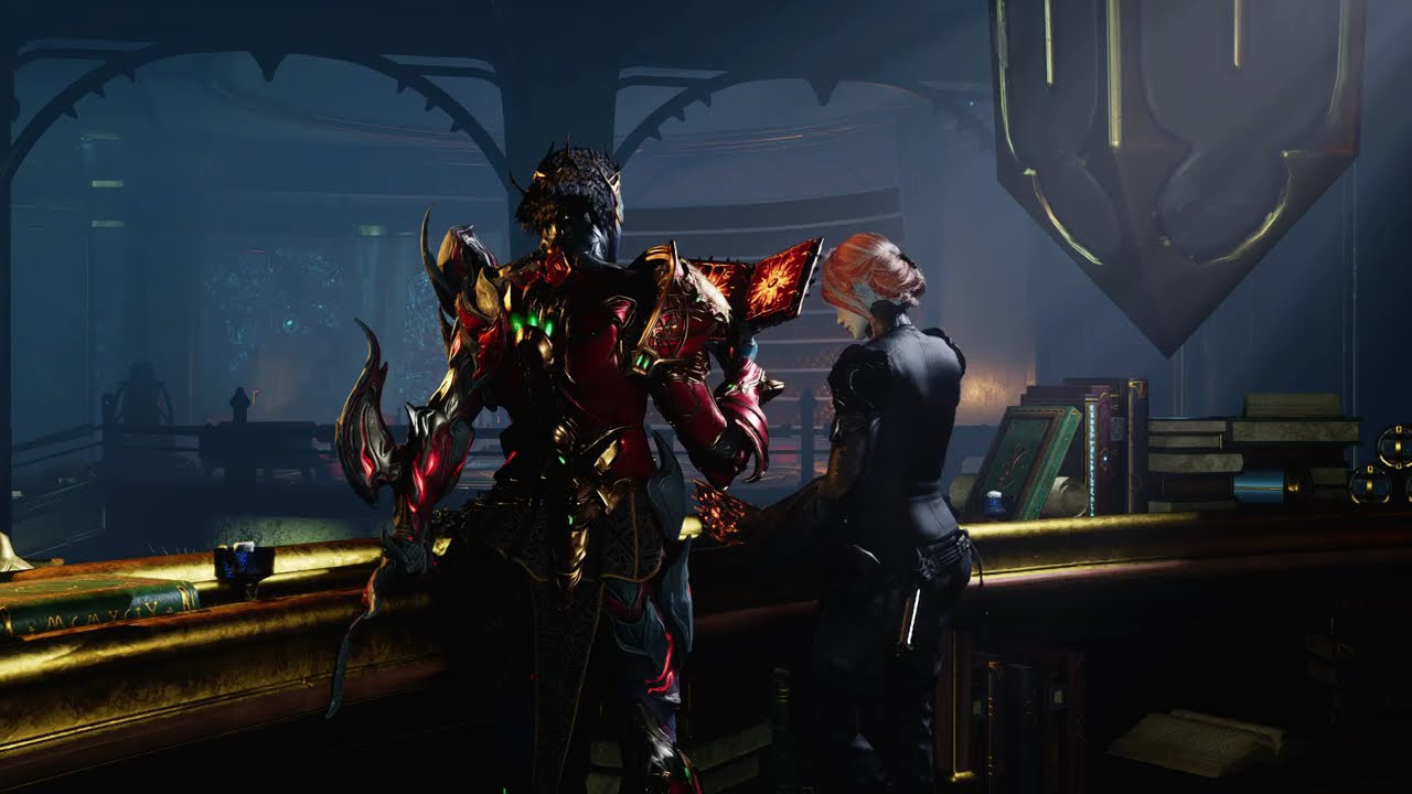 Warframe - The Roathe kiss scene
