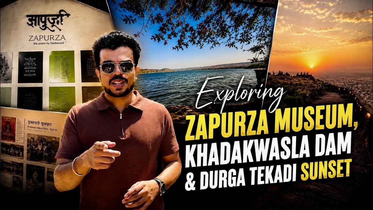 Exploring Zapurza Museum & Khadakwasla 🌿 | Peaceful Pune Vlog