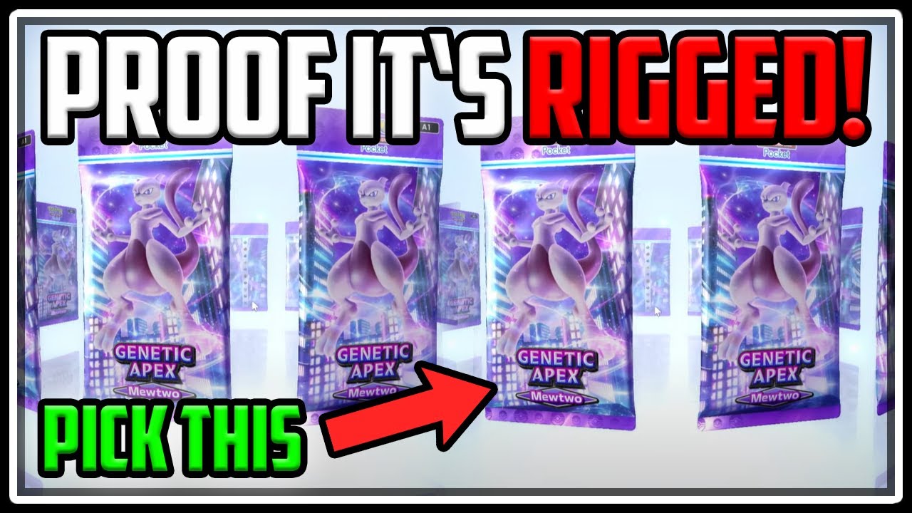 Proof That Pokemon TCG Pocket Packs are RIGGED!