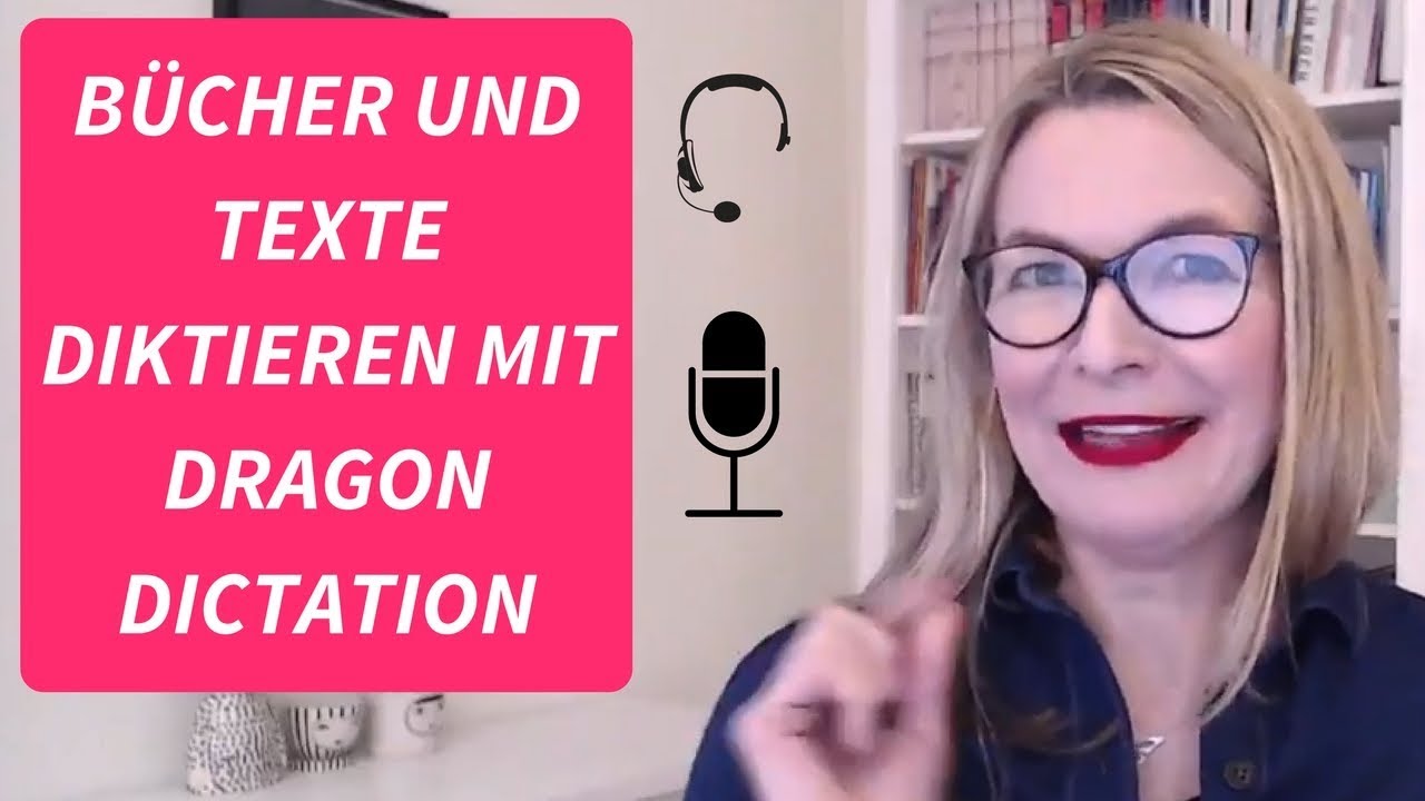 Bücher und Texte diktieren mit Dragon Dictation (Technische Ausrüstung und Demo)