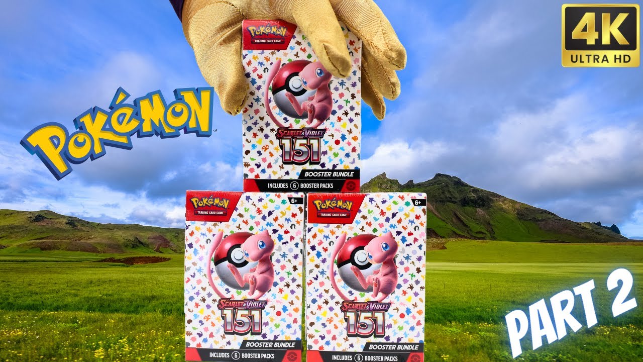 Opening Pokémon 151 Booster Bundle Part 2