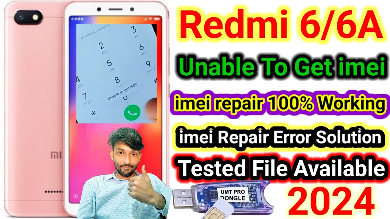 Redmi 6/6A Unable To Get imei || Redmi 6/6A imei Repair Umt Tool || Unlock Tool fail Error Solution