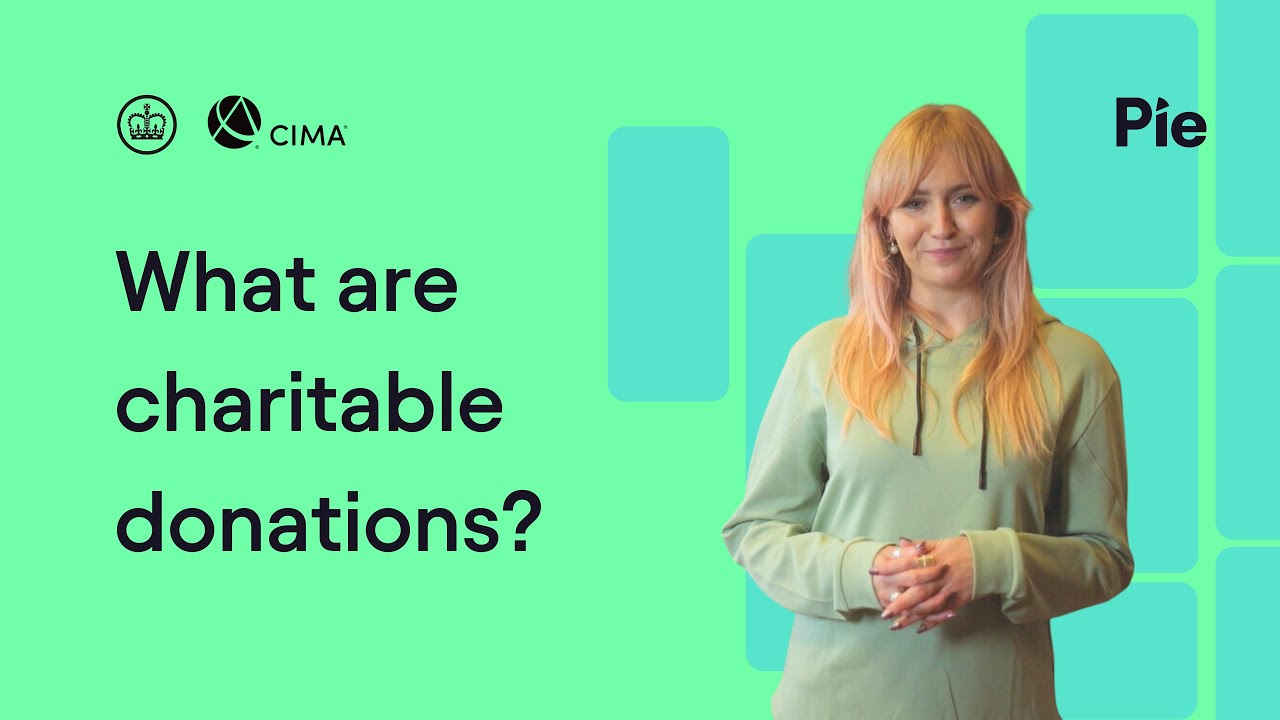 What are charitable donations?