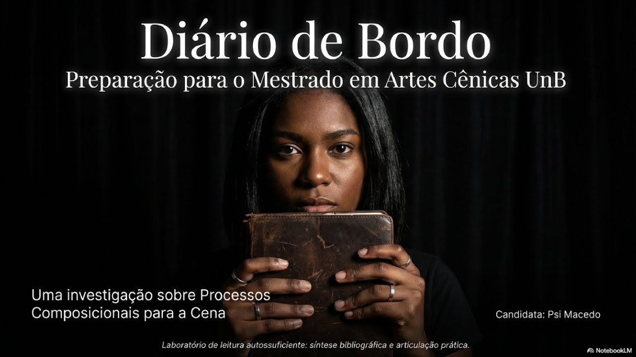 🟡 A cena nasce quando o pensamento se torna ação no corpo presente. Psi. Macedo (Neuroeducador)