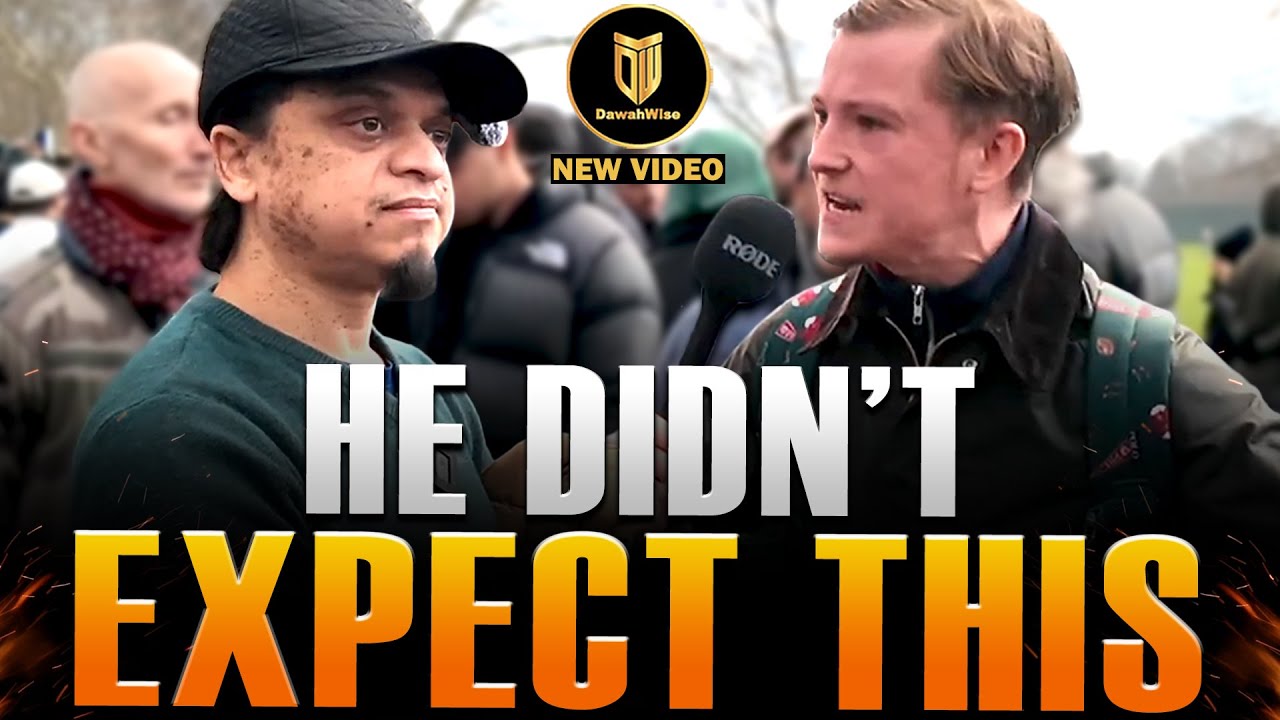 Englishman Loses Temper — Muslim Responds with Facts | Mansur | Speakers Corner