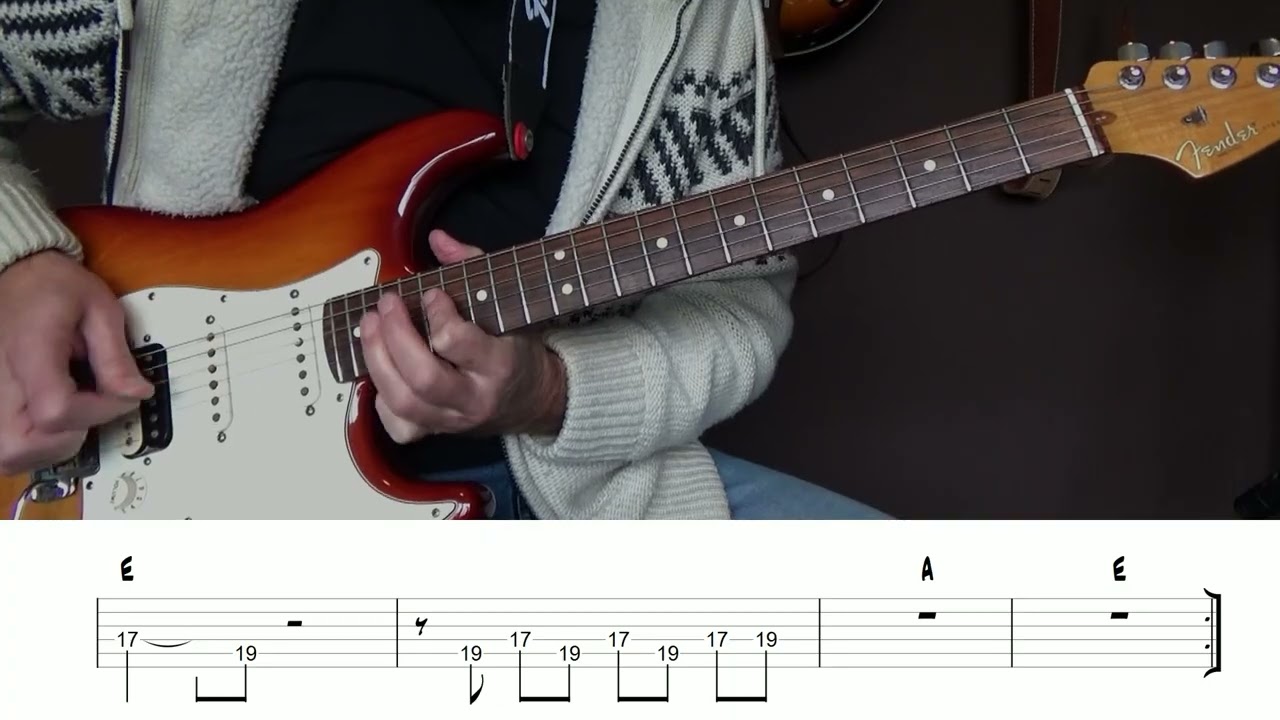 Beginner Blues Low High Guitar