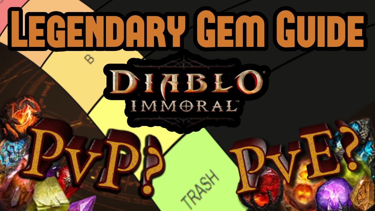 Diablo Immortal Gem Guide | 1 Star Gems You Should Use NOW!!!