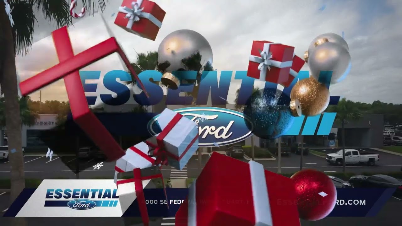 Get holiday-ready with a new car, truck, or SUV from Essential Ford of Stuart
