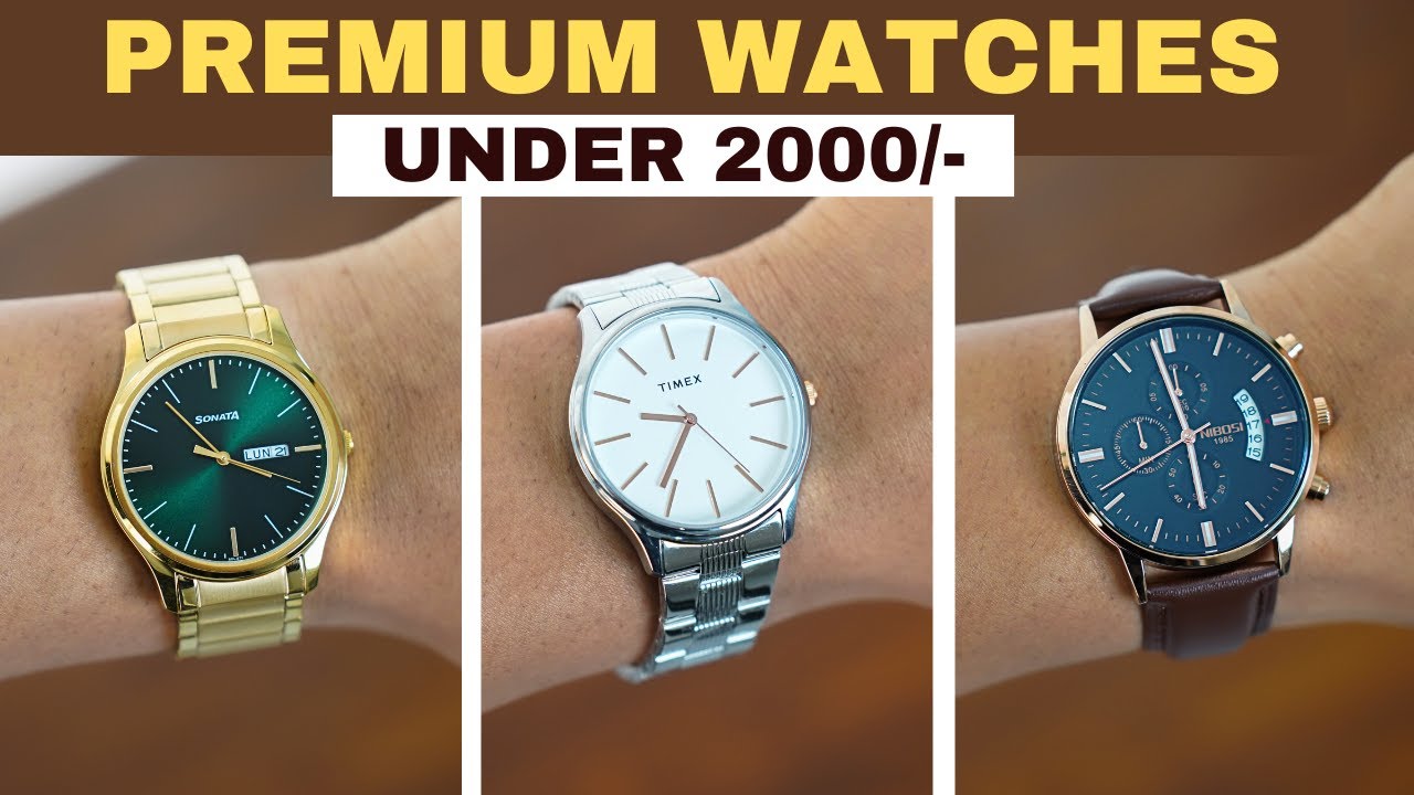 BEST WATCHES FOR MEN UNDER 2K | Luxury Looking Watches Under 2000 | Yash Kadam