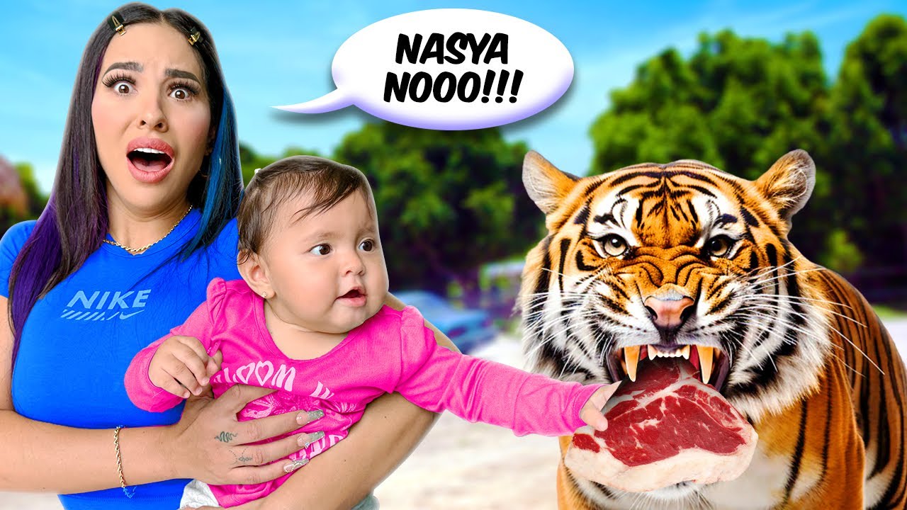 NASYA POR PRIMERA VEZ EN UN ZOOLÓGICO *Alimento animales*