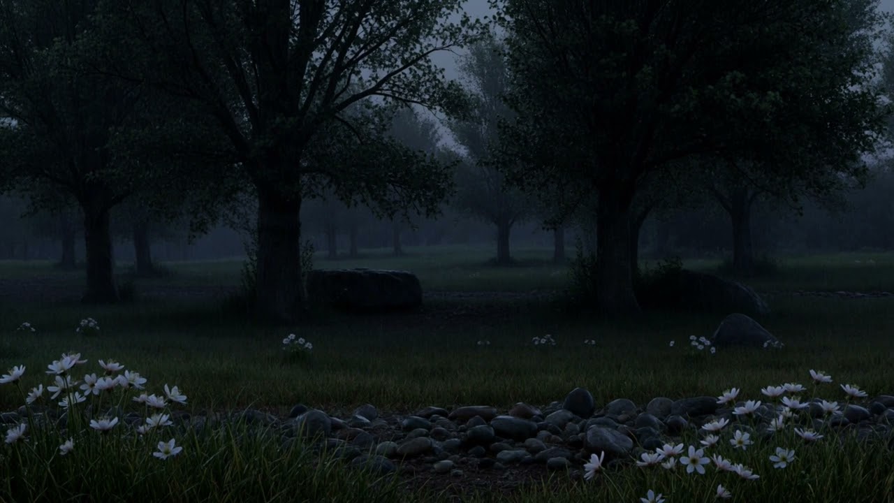 sounds rain in the night