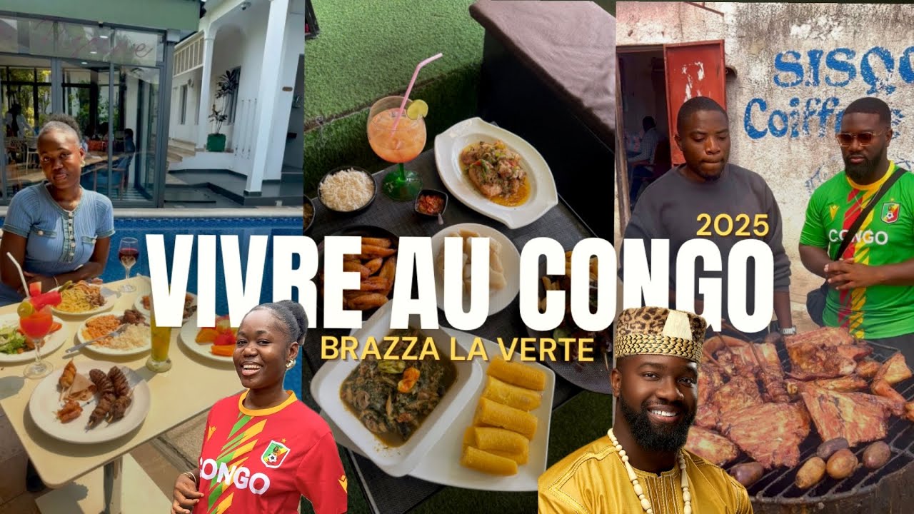 CONGO / BRAZZAVILLE - Backstage - shooting - streetfood Congolaise - Nouvelles rencontres - Restau