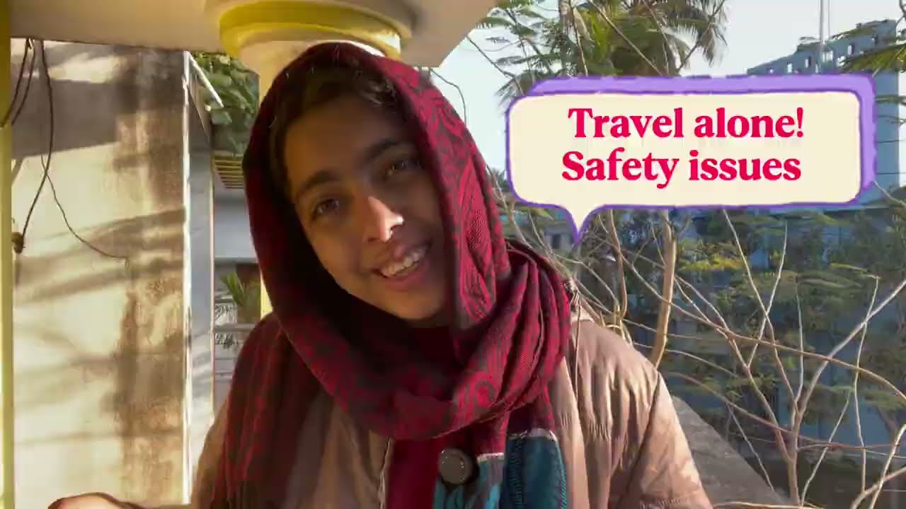 I travel across districts.I stay in university halls.I move alone.how safe are we on these journeys?