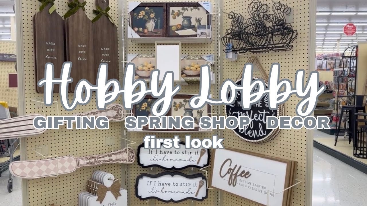 НОВЫЙ ВЕСЕННИЙ МАГАЗИН Hobby Lobby: первый взгляд | Декор и подарки