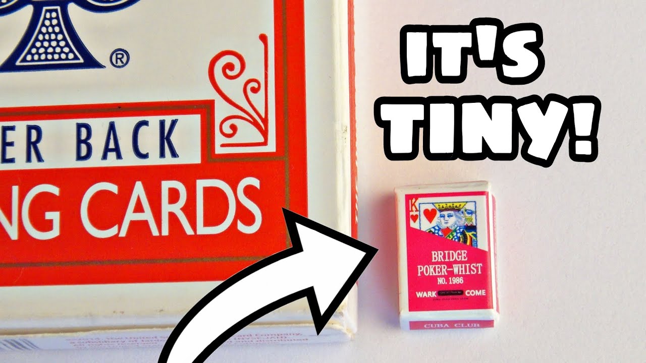World's SMALLEST Deck of Cards!