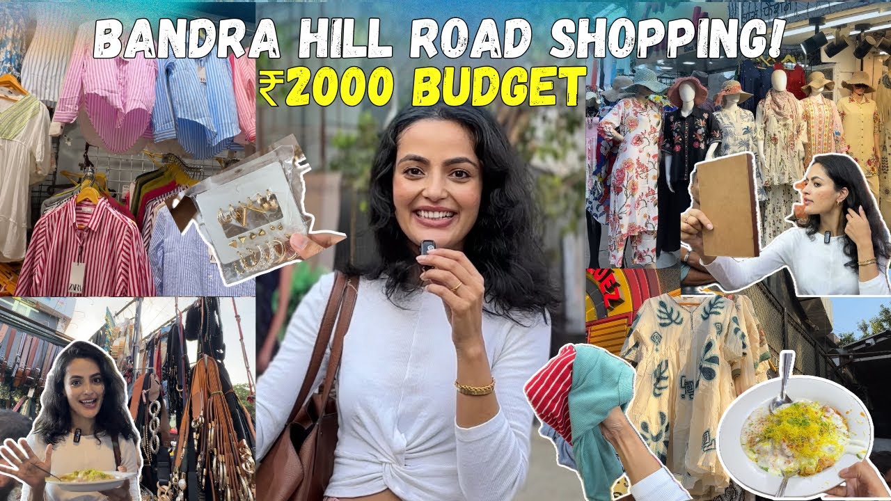 Bandra Hill Road Shopping under ₹2000/-🛍️Affordable yet Stylish! @iamgarimaverma Ep10